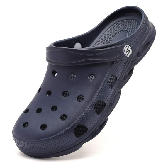 Unisex Garden Clogs Shoes Slippers Sandals for Women and Men Navy,Men 5.5/Women 6.5