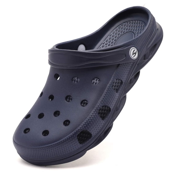 Unisex Garden Clogs Shoes Slippers Sandals for Women and Men Navy,Men 6/Women 7