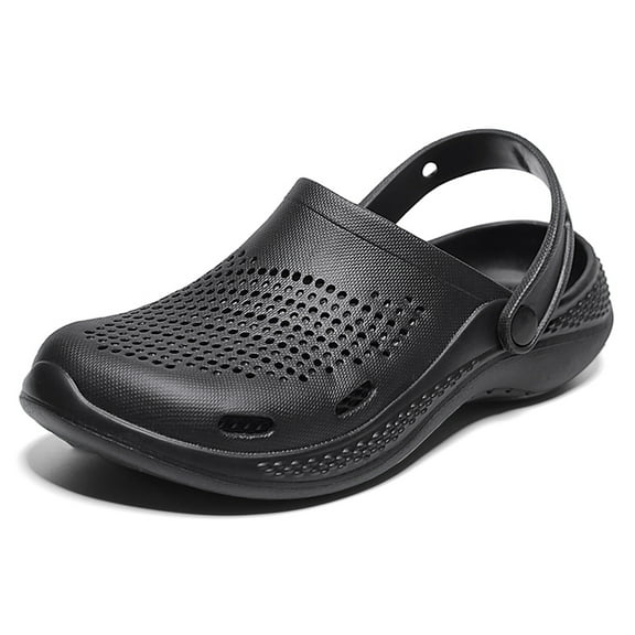 Unisex Garden Clogs Slip-on Garden Shoes Lightweight Summer Beach Sandals Outdoor Beach Slippers Anti-Slip Water Shoes