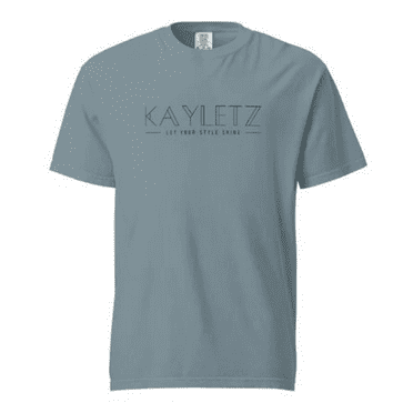 Unisex Garment-Dyed Heavyweight t-Shirt, Ice Blue-Medium