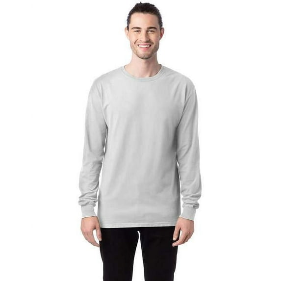 ComfortWash by Hanes GDH200 Unisex 5.5 oz., 100% Ringspun Cotton Garment-Dyed Long-Sleeve T-Shirt