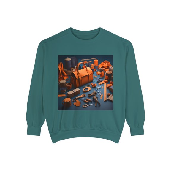 Unisex Garment-Dyed Sweatshirt