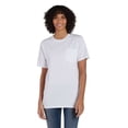 thumbnail image 1 of Unisex Garment-Dyed T-Shirt with Pocket - WHITE - S, 1 of 2
