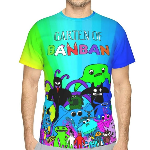 Unisex Garten Of Banban 3d Graphic Print Shirts For Mens Womens Casual Short Sleeve Tee Shirts Top