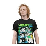 INPODI Unisex Genshin Impact Venti, Raiden Shogun Gaming T-Shirt, Anime Waifu Shirt