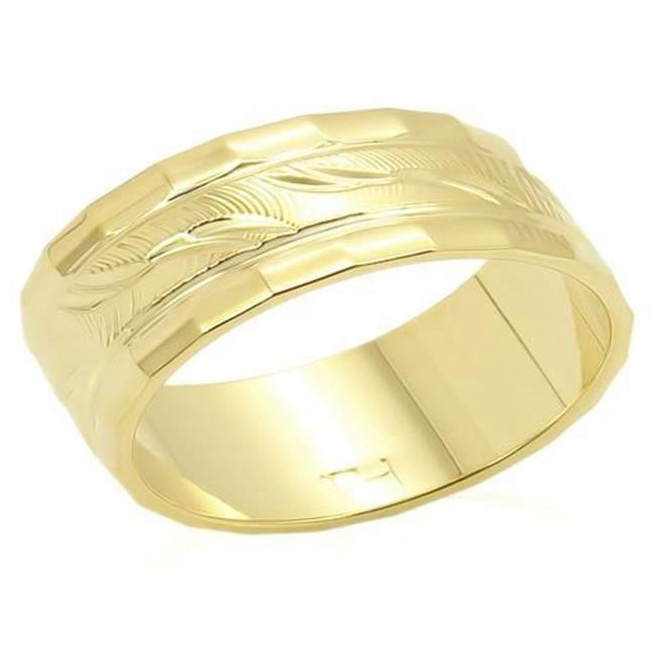 No Stone Rings Unisex Gold Brass Ring with No Stone in No Stone - Size 9 - Walmart.com