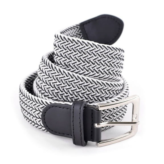 Unisex Golf Belts - Stretchy Two Tone Belts for Men and Women