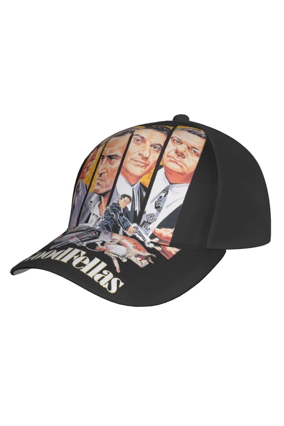 Unisex Good-Fella Baseball Cap Adjustable Trucker Hat For Running Sports Hiking Camping