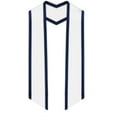 thumbnail image 1 of Unisex Graduation Honor Stole With Trim, Angled End Sash 72" Long, 1 of 1