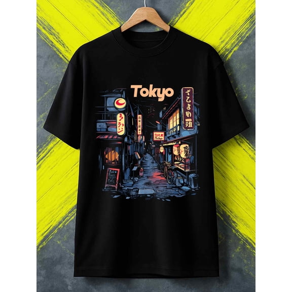 Unisex Graphic Dreamwalk Streetwear Oversized T-Shirt