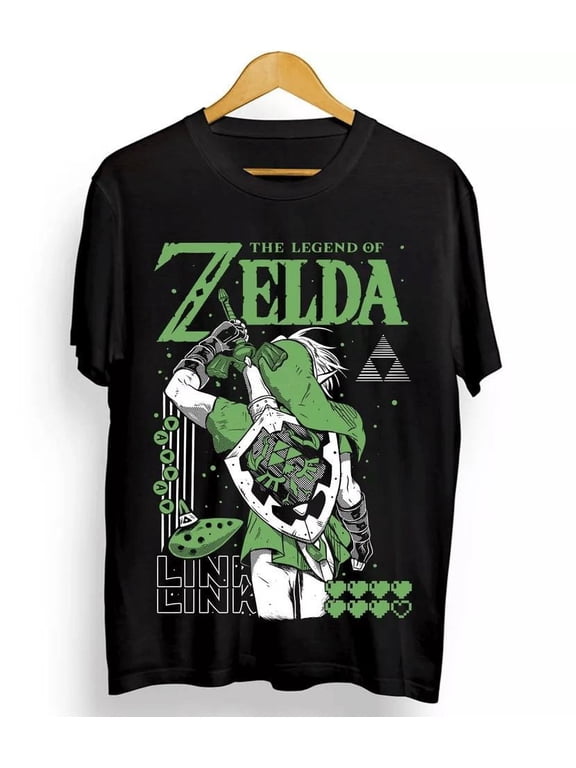 Unisex Graphic Tee - Video Games Shirt - Retro Gaming Tees for Gamers Vintage 90s black T-Shirt