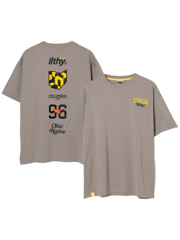 Unisex Gray ILTHY x Columbus Crew Heavyweight T-Shirt