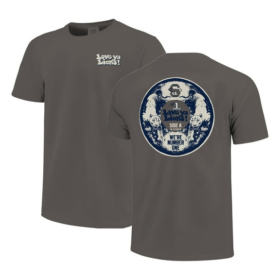 Unisex Gray Penn State Nittany Lions Hyper Local Love Ya Vinyl T-Shirt