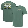 thumbnail image 1 of Unisex Green South Florida Bulls Gritty Softball Bats Comfort Colors T-Shirt, 1 of 3