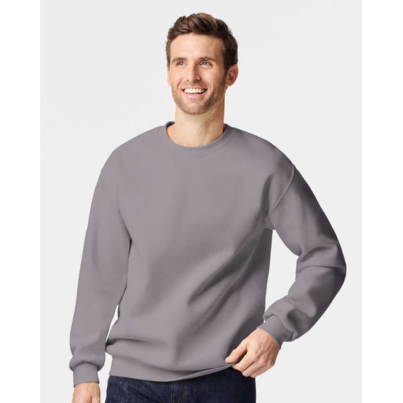 Gildan 19000 Hammer™ Maxweight Crewneck Sweatshirt-Gravel-L