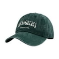 thumbnail image 1 of Unisex Hat Letter Embroidery Polyester Curved Brim Sweat-wicking Sun Hat for Spring Summer Autumn Winter, 1 of 8