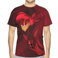 thumbnail image 1 of Unisex Hazbin Hotel 3d Graphic Print Shirts For Mens Womens Casual Short Sleeve Tee Shirts Top, 1 of 7