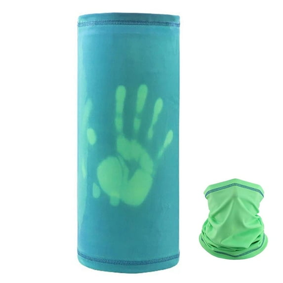 Unisex Heat Reactive Balaclava,Temperature Sensitive Color Change Face Cover,Winter Full Face Protection Mask Hat Outdoor