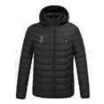 thumbnail image 1 of Unisex Heated Jacket 9 Heat Zones Fast Warm Up One Control Usb Smart Heating Puffer Jacket Zip Up Long Sleeve Hooded Padded Jacket Lightweight Winter Outdoor Heating Clothing Thermal Womans Jacket, 1 of 4