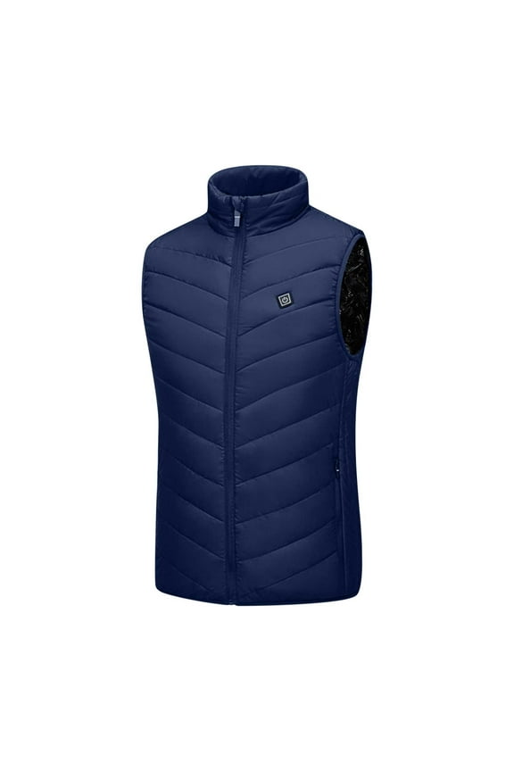 Unisex Heated Jackets Women and Men Winter Warm Heated Jackets Rechargeable USB Hooded Puffer Heated Jacket Outwear