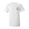 thumbnail image 1 of Unisex Heathcare LPN Heartbeat Small Left Crest Short Sleeve T-shirt-White-large, 1 of 4