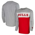 thumbnail image 1 of Unisex Heather Gray Chicago Bulls Loge Long Sleeve T-Shirt, 1 of 3