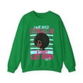 thumbnail image 1 of Glamour Queen Unisex Heavy Blend™ Crewneck Sweatshirt in Irish Green with 'I Will Need Bail Money' Logo, 1 of 4