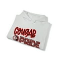 thumbnail image 1 of Unisex Heavy Blend™ Hooded Sweatshirt Cougar Pride Mascot Red, 1 of 9