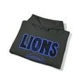 thumbnail image 1 of Unisex Heavy Blend™ Hooded Sweatshirt Lions Football Blue Hoodie, 1 of 9