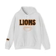 thumbnail image 1 of Unisex Heavy Blend™ Hooded Sweatshirt Lions Football Gold Hoodie, 1 of 9