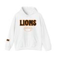 thumbnail image 1 of Unisex Heavy Blend™ Hooded Sweatshirt Lions Football Gold Hoodie, 1 of 9