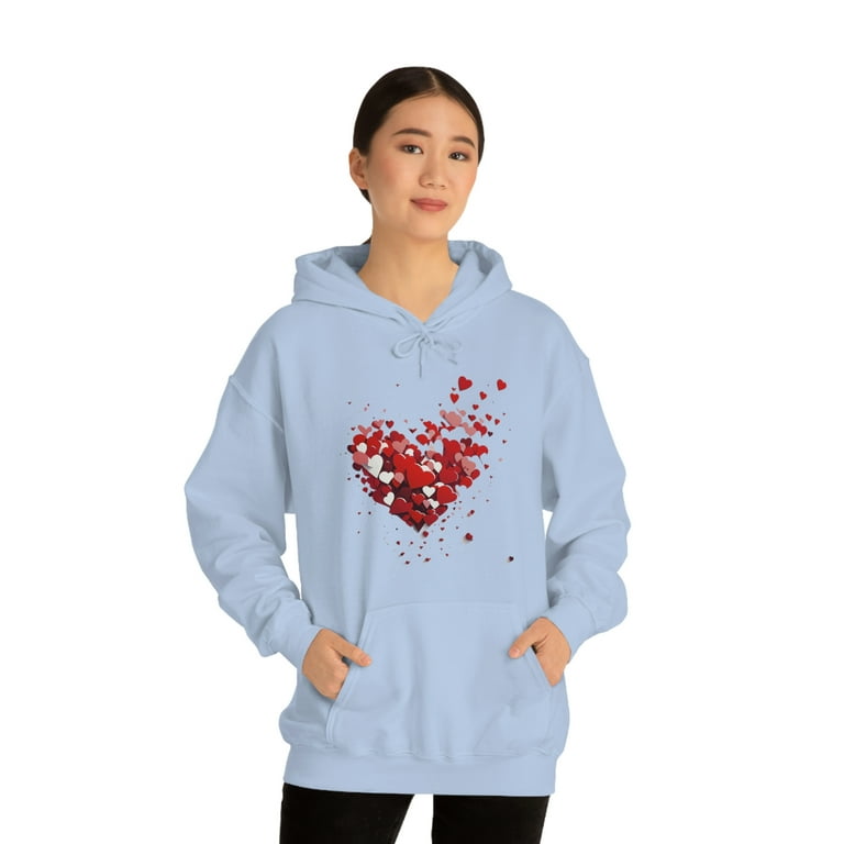Heavy hooded sweatshirt shop