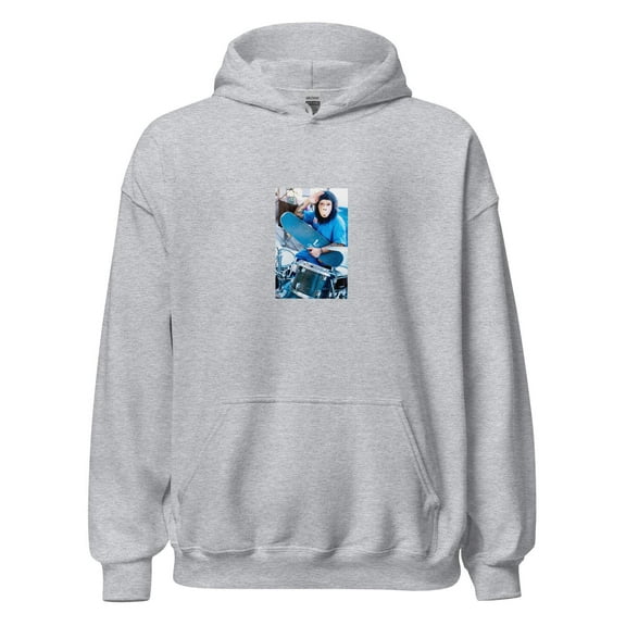 Unisex Heavy Blend Hoodie with Gorilla Skate Design | Gildan