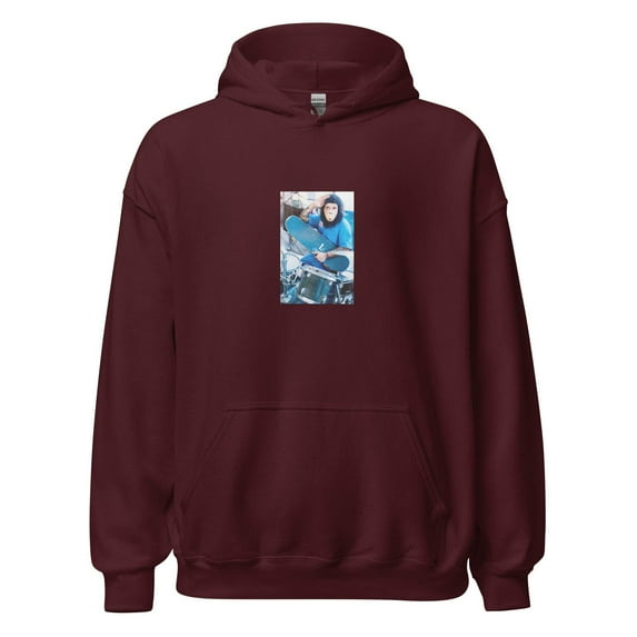 Unisex Heavy Blend Hoodie with Gorilla Skate Design | Gildan