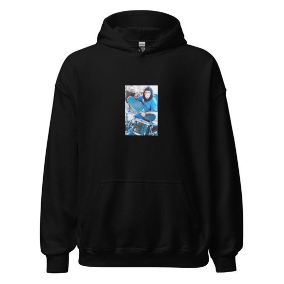 Unisex Heavy Blend Hoodie with Gorilla Skate Design | Gildan