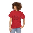 thumbnail image 1 of Unisex Heavy Christmas Valentine Cotton Love Will Keep Us Warm T-Shirt, 1 of 10