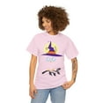 thumbnail image 1 of Unisex Heavy Cotton Streetwear Halloween T-shirt Wizard Of Owls, 1 of 12