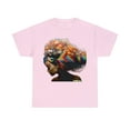 thumbnail image 1 of Unisex Heavy Cotton T-Shirt Rainbow Drawn Female, 1 of 4