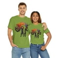 thumbnail image 1 of Unisex Heavy Cotton TShirt Rainbow Drawn Woman 005, 1 of 6