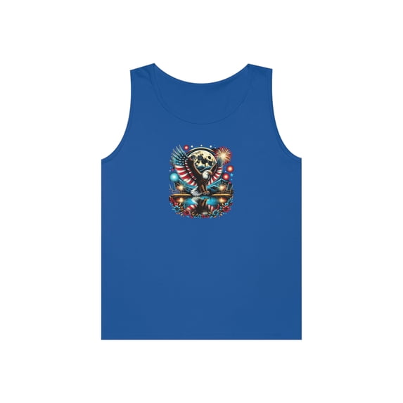 Unisex Heavy Cotton Tank Top July 4th