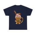 thumbnail image 1 of Unisex Heavy Cotton Tee Christmas Ginger Coffee, 1 of 10