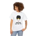 thumbnail image 1 of Unisex Heavy Cotton Tee - Positive Mind Body & Soul Graphic T-shirt, 1 of 3