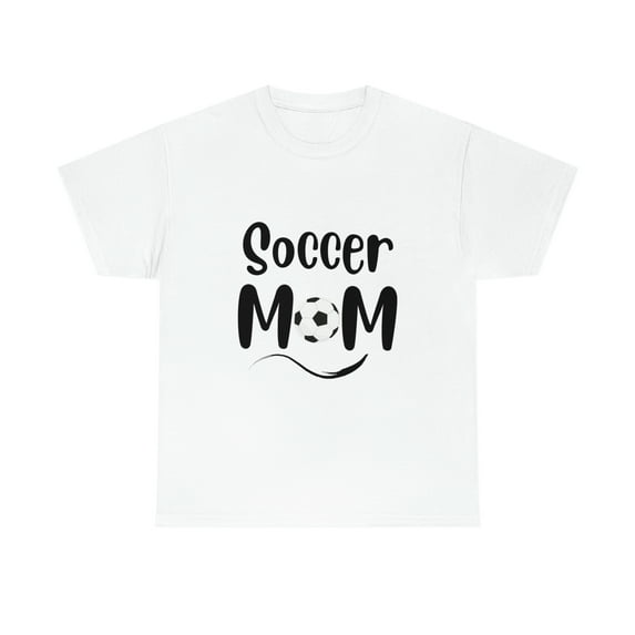 Unisex Heavy Cotton Tee Soccer Mom T-Shirt Soccer Mom Tee 5XL