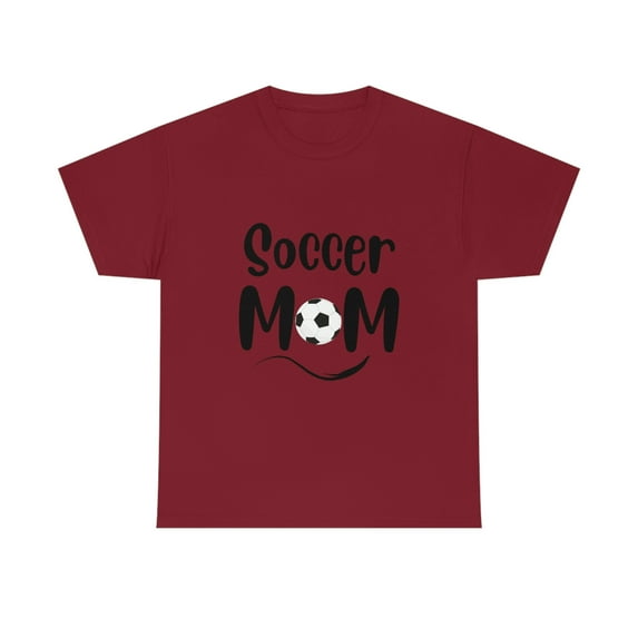 Unisex Heavy Cotton Tee Soccer Mom T-Shirt Soccer Mom Tee 5XL