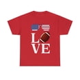 thumbnail image 1 of America Loves Football Unisex Heavy Cotton Tee, 1 of 4