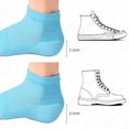 thumbnail image 1 of Unisex Height Increase Insoles Non-Slip Bionic Half Insoles Thickened SEBS Gel Heel Pads for Sports Leisure Daily Wear, 1 of 6
