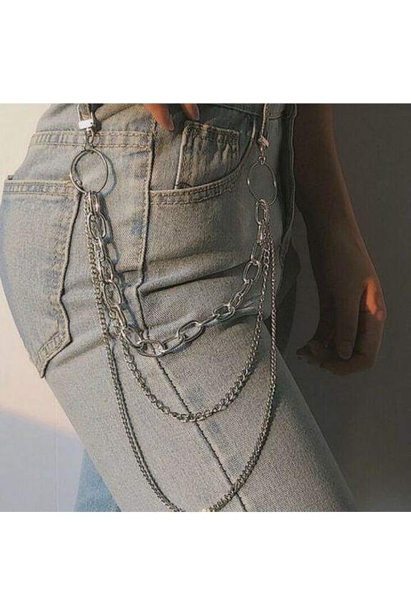 Unisex Hip Trendy Punk Hip-hop Waist Chain