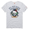 thumbnail image 1 of Unisex Homage  Ash New York Yankees Hello Kitty Tri-Blend T-Shirt, 1 of 1