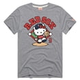 thumbnail image 1 of Unisex Homage  Gray Boston Red Sox Hello Kitty Tri-Blend T-Shirt, 1 of 1