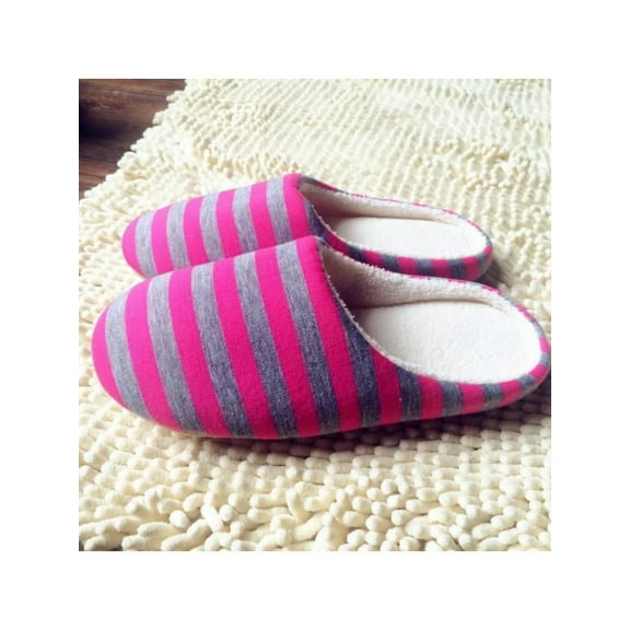 Unisex Home Anti-slip Shoes Soft Winter Warm Sandal House Indoor Cotton Slippers